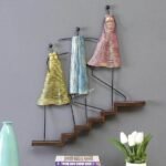Metal Wall Decoration Multicolor 3 Beautiful Lady Own Style - Image 3