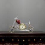 Bike Small Table Clock Anniversary Gift / Festival Gift / Birthday Gift