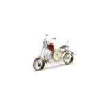 Bike Small Table Clock Anniversary Gift / Festival Gift / Birthday Gift - Image 2