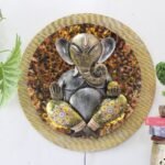 Ganesha Wall Hanging Sculpture Religious Gift Article Decorative,Showpiece
