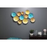 Floral Metal Wall Art Home/Office Crafted Wall Hanging Combo Plates