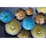Floral Metal Wall Art Home/Office Crafted Wall Hanging Combo Plates - Image 4