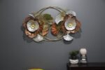 Metal Wall Hanging Artificial Flowers In Multicolor Bedroom | Kidz Room Decoration