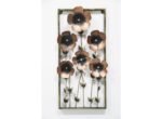 Metal Copper buke flower frame wall decor - Image 2