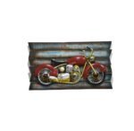 W-David Bike/Bullet Metal Bike Wall Decor Hotel And Restaurant Decoration